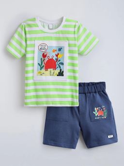 Hopscotch - Boys Printed Short set