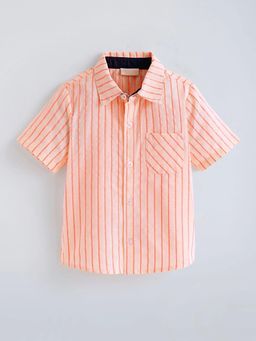 Hopscotch - Striped Cotton Shirt