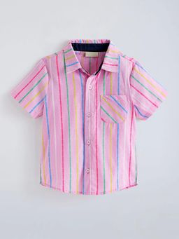 Hopscotch - Striped Cotton Shirt