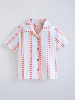 Hopscotch - Striped Cotton Shirt