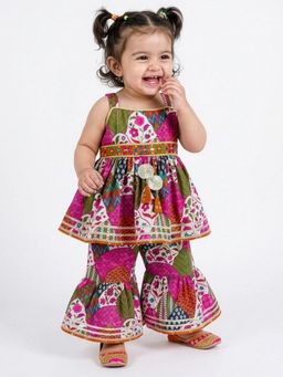 Hopscotch - Cotton Floral Sharara Set