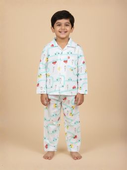 The Mom Store - Baby Shirt with Pyjamas City Drive (Set of 2)