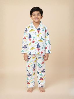The Mom Store - Baby Shirt with Pyjamas Tour To The Space (Set of 2)