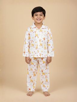 The Mom Store - Baby Shirt with Pyjamas Tall As A Giraffe (Set of 2)