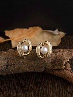 E2O - Gold Stud Earrings For Women