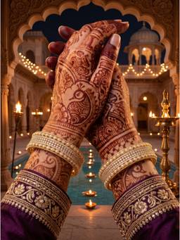 NUI - Gold Plated Ethnic Bangles (Pack of 2)