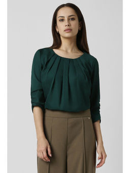 Van Heusen - Women Green Solid Top