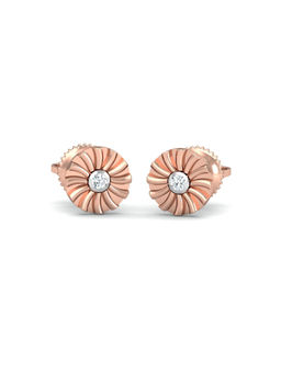 KuberBox - Ciru Stud Earrings 18K Gold