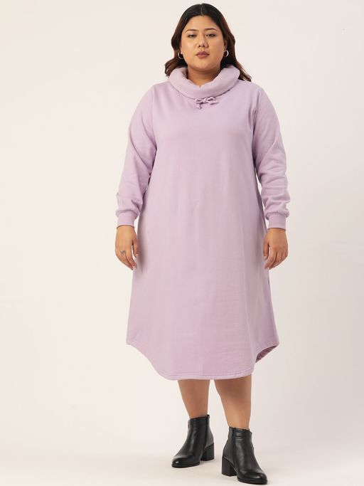 lilac winter dress AFFFAIR
