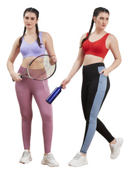 G Heist - Multi-Color Assorted Solid Lightly Padded Bra for (Pack Of 2)