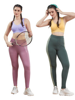 G Heist - Multi-Color Assorted Solid Lightly Padded Bra for (Pack Of 2)
