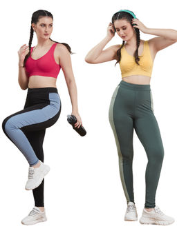 G Heist - Multi-Color Assorted Solid Lightly Padded Bra for (Pack Of 2)