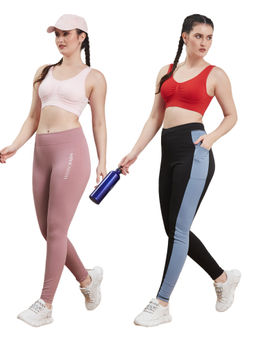 G Heist - Multi-Color Assorted Solid Lightly Padded Bra for (Pack Of 2)