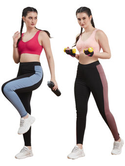 G Heist - Multi-Color Assorted Solid Lightly Padded Bra for (Pack Of 2)
