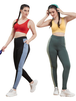 G Heist - Multi-Color Assorted Solid Lightly Padded Bra for (Pack Of 2)