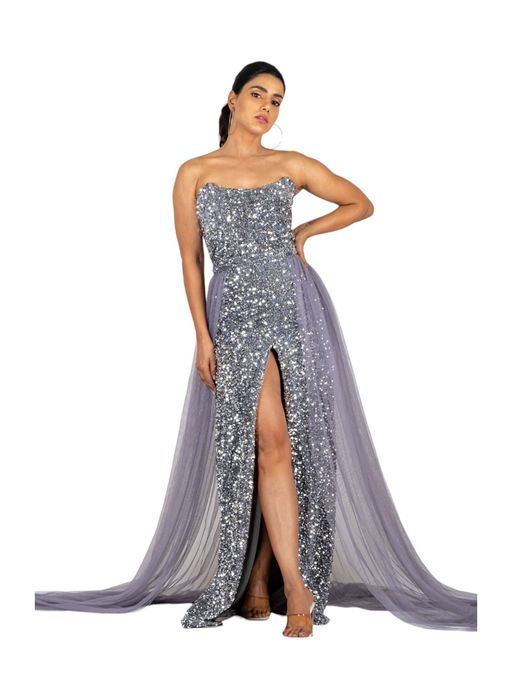 knee length dresses for ladies Minkpink Ciel One Shoulder Maxi Dress