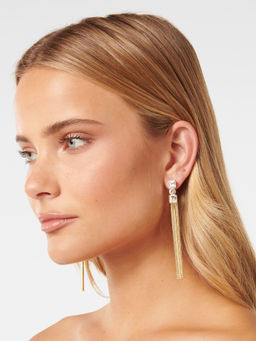 Forever New - Signature Laurie Tassel Stone Earrings