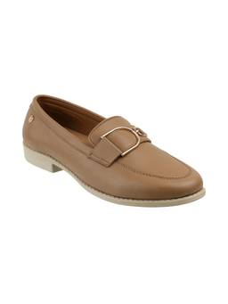 Catwalk - Women COURT Solids Loafers - Beige