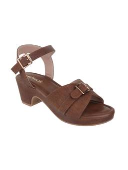 Catwalk - Women Sandals Heels - Brown