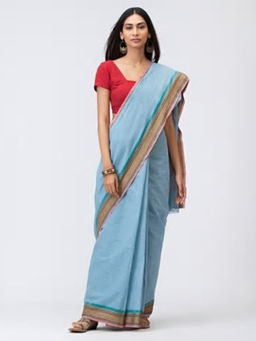 Fabindia - Cotton Chettinad Woven Sari