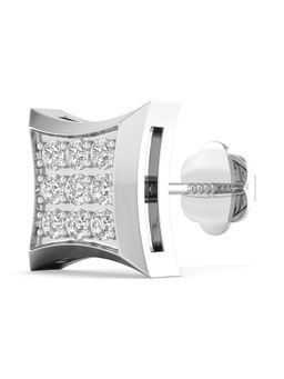ORIONZ - Victorian Stud Earring for Him - White