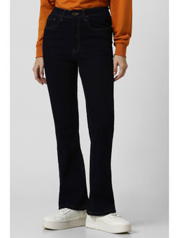 Van Heusen - Women Black Dark Wash Slim Fit Jeans