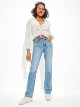 American Eagle - Women Blue 90S Jeans