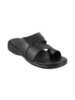 Walkway - Men Black Synthetic Sandals