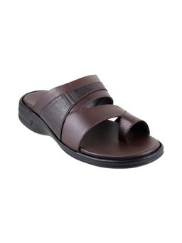 Walkway - Men Brown Synthetic Sandals