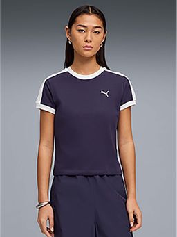 Puma - T7 Family Women Slim Cotton T-Shirt