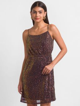 Globus - Black Embellished Dress