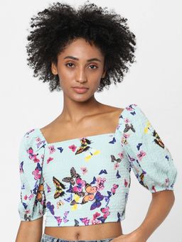 ONLY - Women Casual Wear Green Top