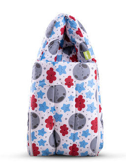 BAYBEE - Red Polyester Little Max 3 In 1 Baby'S Cotton Bed, Cum Carry Sleeping Bag