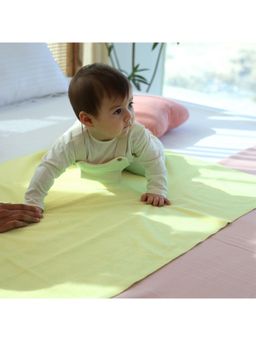 TIDY SLEEP - Baby Dry Sheet Waterproof & Reusable Bed Protector Yellow