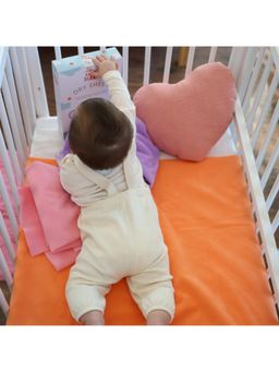 TIDY SLEEP - Baby Dry Sheet Waterproof & Reusable Bed Protector Orange