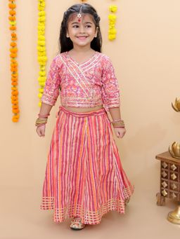 The Mom Store - Muskaan Girls Lehenga with Choli (Set of 2)