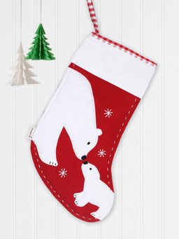 Masilo - Polar Bears Christmas Stocking