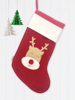 Masilo - Red Nosed Reindeer Christmas Stocking
