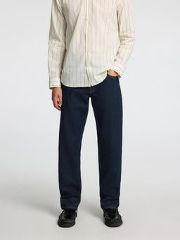 Selected - Men Dark Blue Straight Fit Jeans