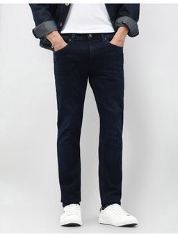 U.S. Polo Assn. Denim Co. - Men Blue Mid Waist Tapered Fit Jeans