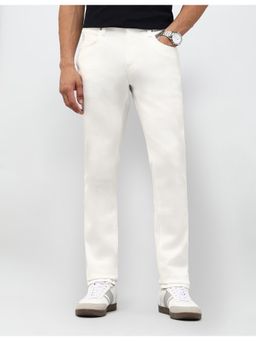 U.S. Polo Assn. Denim Co. - Men White Brandon Slim Tapered Fit Jeans