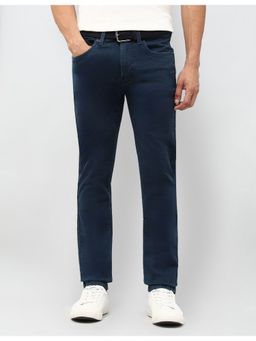 U.S. Polo Assn. Denim Co. - Men Blue Solid Skinny Fit Jeans