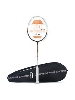 Li-Ning - Air-Force 80 Lite G2 Strung Badminton Racquet (Black, White 80 g)