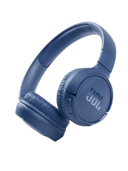 JBL - Tune 510BT, On Ear Wireless Headphones with Mic, 40 Hrs Playtime, Pure Bass (Blue)