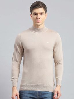 Monte Carlo - Mens Mock Neck Pullover Sweater