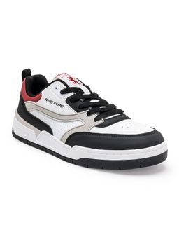 Red Tape - Men Solid White Red Sneakers