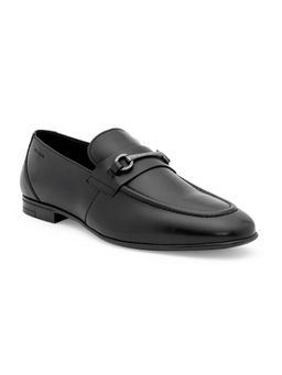 Red Tape - Mens Solid Black Loafers