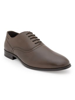 Red Tape - Mens Solid Brown Oxford Shoes