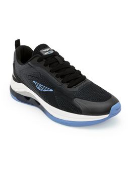 Red Tape - Men Colorblocked Black and Blue Athleisure Sports Shoes