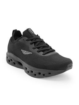 Red Tape - Men Textured Black Athleisure Sports Shoes